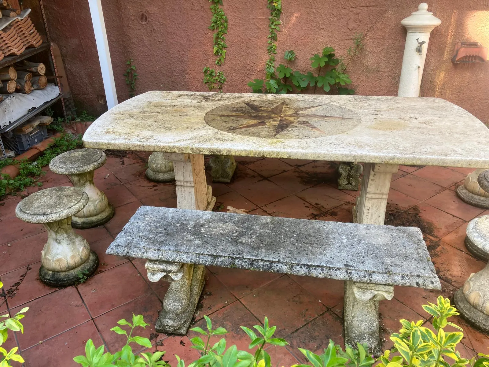Pulizia e riqualifica giardino con gazebo e arredi, Roma — foto 9