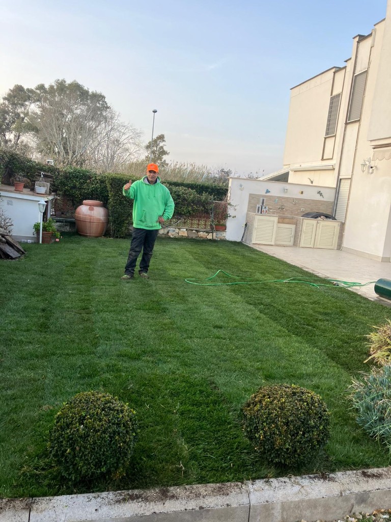 Prato a rotoli, Villa Santa Marinella